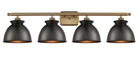 Ballston LED Bath Vanity in Brushed Brass (405|516-4W-BB-M14-BK-LED)