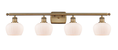 Ballston Four Light Bath Vanity in Brushed Brass (405|516-4W-BB-G91)