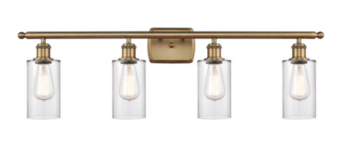 Ballston Four Light Bath Vanity in Brushed Brass (405|516-4W-BB-G802)