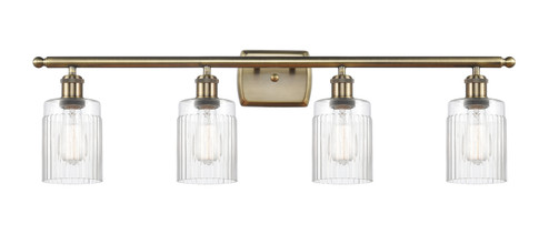 Ballston Four Light Bath Vanity in Antique Brass (405|516-4W-AB-G342)