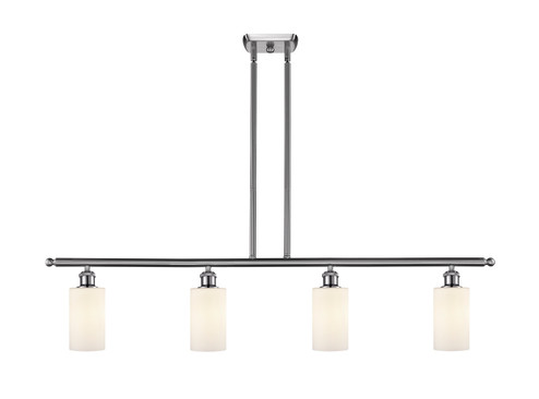 Ballston Four Light Island Pendant in Brushed Satin Nickel (405|516-4I-SN-G801)