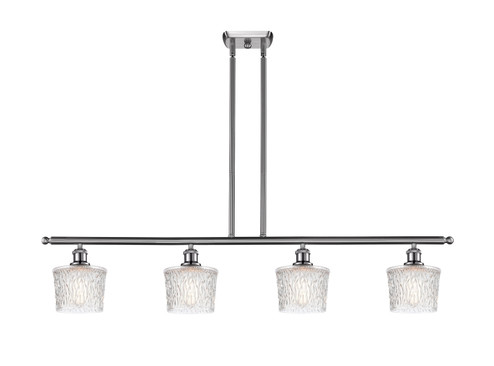 Ballston Four Light Island Pendant in Brushed Satin Nickel (405|516-4I-SN-G402) Ballston Four Light Island Pendant in Brushed Satin Nickel (405|516-4I-SN-G402)