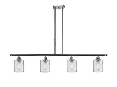 Ballston Four Light Island Pendant in Brushed Satin Nickel (405|516-4I-SN-G112)