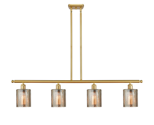 Ballston LED Island Pendant in Satin Gold (405|516-4I-SG-G116-LED)