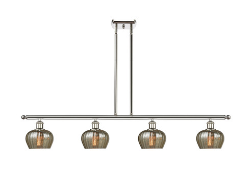 Ballston Four Light Island Pendant in Polished Nickel (405|516-4I-PN-G96)