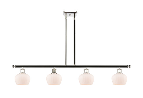 Ballston Four Light Island Pendant in Polished Nickel (405|516-4I-PN-G91)