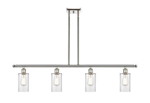 Ballston Four Light Island Pendant in Polished Nickel (405|516-4I-PN-G802)