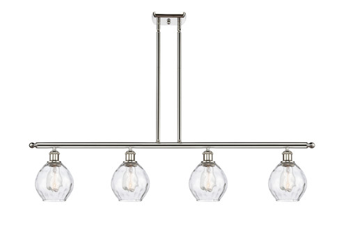 Ballston Four Light Island Pendant in Polished Nickel (405|516-4I-PN-G362)