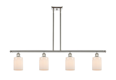 Ballston LED Island Pendant in Polished Nickel (405|516-4I-PN-G341-LED)