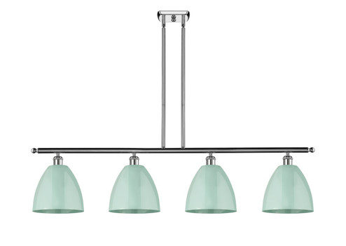 Ballston Four Light Island Pendant in Polished Chrome (405|516-4I-PC-MBD-9-SF)