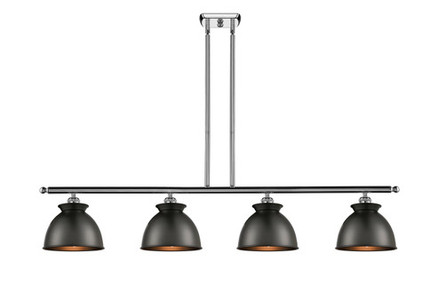 Ballston Four Light Island Pendant in Polished Chrome (405|516-4I-PC-M14-BK)
