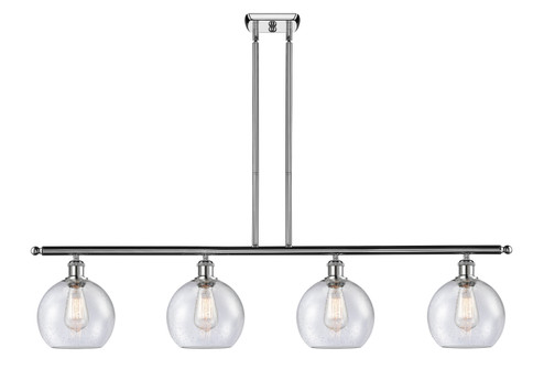 Ballston Four Light Island Pendant in Polished Chrome (405|516-4I-PC-G124-8)