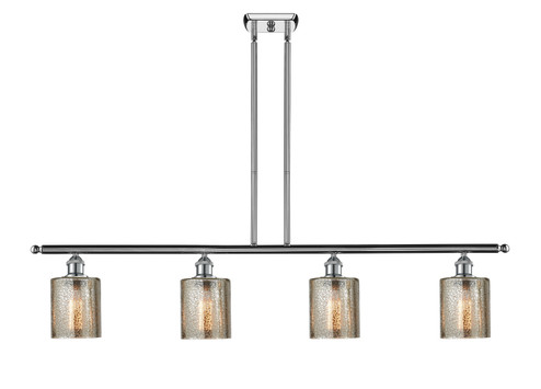 Ballston Four Light Island Pendant in Polished Chrome (405|516-4I-PC-G116)