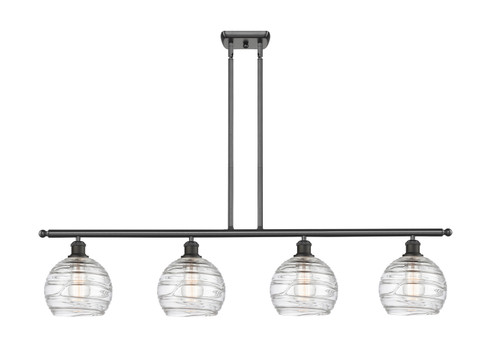 Ballston LED Island Pendant in Oil Rubbed Bronze (405|516-4I-OB-G1213-8-LED)