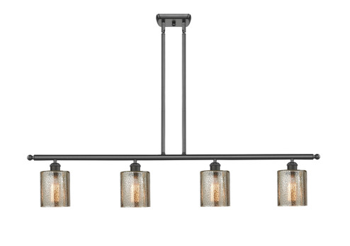 Ballston Four Light Island Pendant in Oil Rubbed Bronze (405|516-4I-OB-G116)