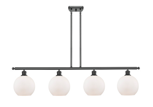 Ballston LED Island Pendant in Matte Black (405|516-4I-BK-G121-8-LED)