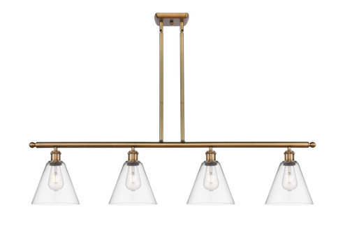Ballston LED Island Pendant in Brushed Brass (405|516-4I-BB-GBC-82-LED)