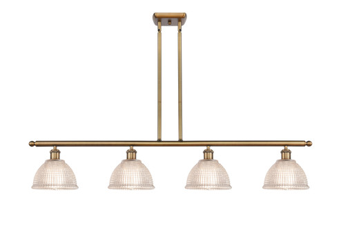 Ballston LED Island Pendant in Brushed Brass (405|516-4I-BB-G422-LED)