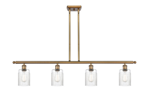 Ballston LED Island Pendant in Brushed Brass (405|516-4I-BB-G342-LED)