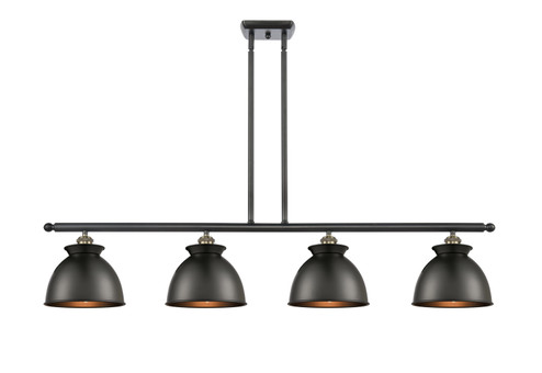 Ballston LED Island Pendant in Black Antique Brass (405|516-4I-BAB-M14-BK-LED)