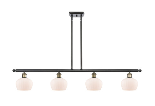 Ballston Four Light Island Pendant in Black Antique Brass (405|516-4I-BAB-G91)
