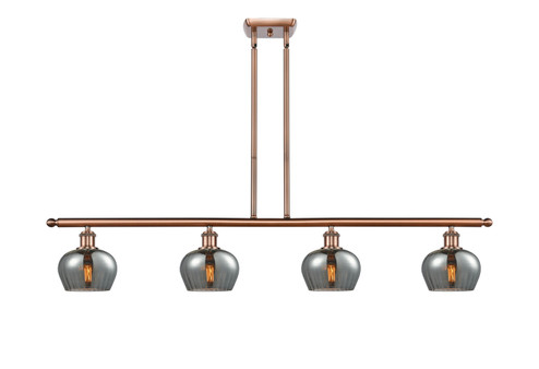 Ballston LED Island Pendant in Antique Copper (405|516-4I-AC-G93-LED)