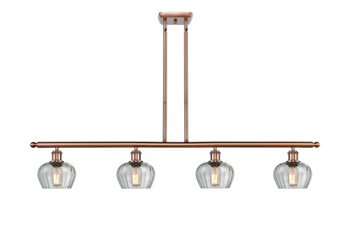 Ballston LED Island Pendant in Antique Copper (405|516-4I-AC-G92-LED)