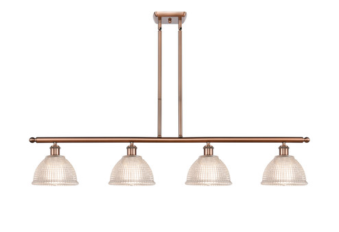 Ballston LED Island Pendant in Antique Copper (405|516-4I-AC-G422-LED)