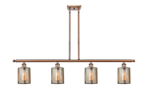 Ballston Four Light Island Pendant in Antique Copper (405|516-4I-AC-G116)