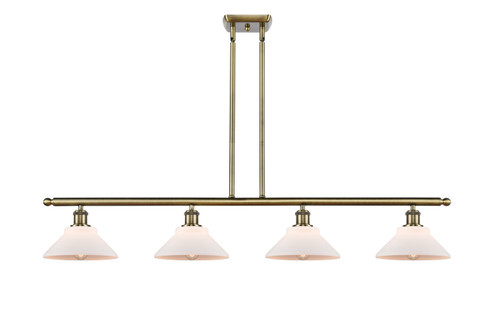 Ballston LED Island Pendant in Antique Brass (405|516-4I-AB-G131-LED)