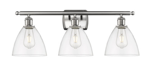 Ballston LED Bath Vanity in Brushed Satin Nickel (405|516-3W-SN-GBD-752-LED)