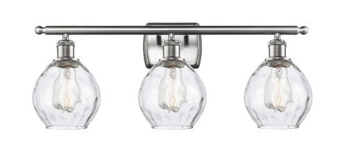 Ballston Three Light Bath Vanity in Brushed Satin Nickel (405|516-3W-SN-G362)
