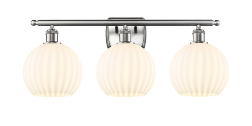 Ballston LED Bath Vanity in Brushed Satin Nickel (405|516-3W-SN-G122-8-LED)