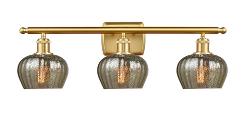 Ballston Three Light Bath Vanity in Satin Gold (405|516-3W-SG-G96)