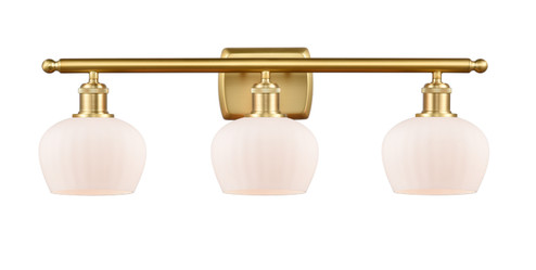 Ballston Three Light Bath Vanity in Satin Gold (405|516-3W-SG-G91)