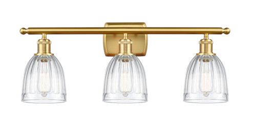 Ballston LED Bath Vanity in Satin Gold (405|516-3W-SG-G442-LED)