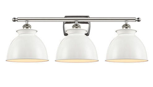 Ballston LED Bath Vanity in Polished Nickel (405|516-3W-PN-M14-W-LED)