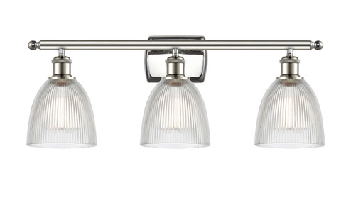 Ballston LED Bath Vanity in Polished Nickel (405|516-3W-PN-G382-LED)