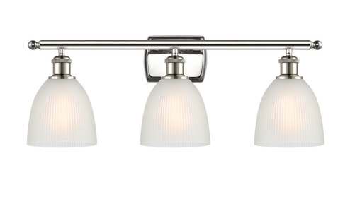 Ballston LED Bath Vanity in Polished Nickel (405|516-3W-PN-G381-LED)