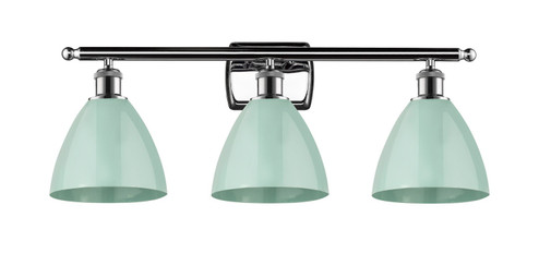 Ballston Three Light Bath Vanity in Polished Chrome (405|516-3W-PC-MBD-75-SF)