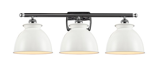 Ballston Three Light Bath Vanity in Polished Chrome (405|516-3W-PC-M14-W)
