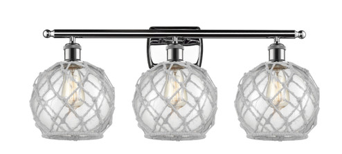 Ballston Three Light Bath Vanity in Polished Chrome (405|516-3W-PC-G122-8RW)