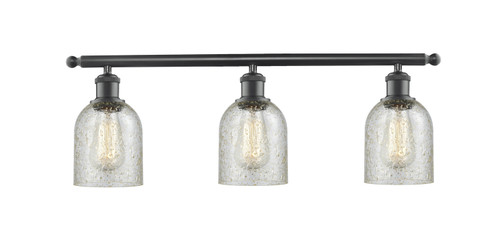 Ballston Three Light Bath Vanity in Matte Black (405|516-3W-BK-G259)