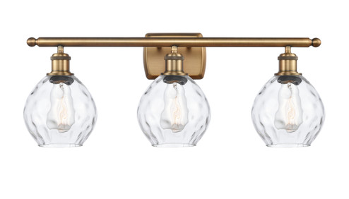 Ballston Three Light Bath Vanity in Brushed Brass (405|516-3W-BB-G362)