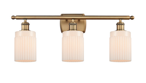 Ballston Three Light Bath Vanity in Brushed Brass (405|516-3W-BB-G341)