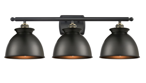 Ballston LED Bath Vanity in Black Antique Brass (405|516-3W-BAB-M14-BK-LED)