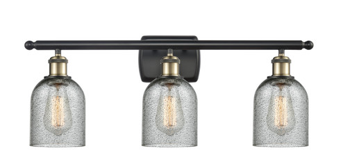 Ballston Three Light Bath Vanity in Black Antique Brass (405|516-3W-BAB-G257)