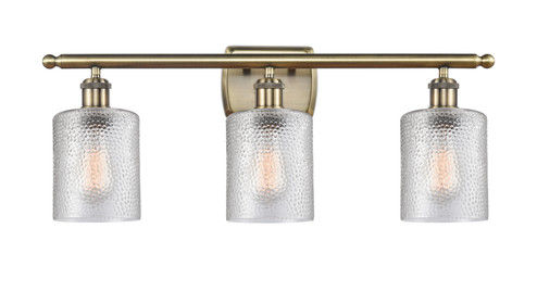 Ballston LED Bath Vanity in Antique Brass (405|516-3W-AB-G112-LED)