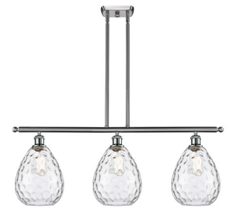 Ballston Three Light Island Pendant in Brushed Satin Nickel (405|516-3I-SN-G372)