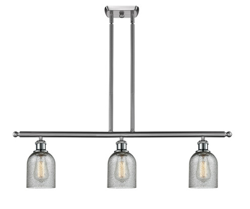 Ballston Three Light Island Pendant in Brushed Satin Nickel (405|516-3I-SN-G257)